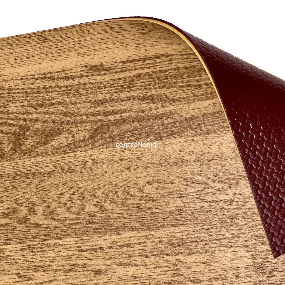 Karpet Lantai Vinyl CF Oak motif kayu oak foto produk
