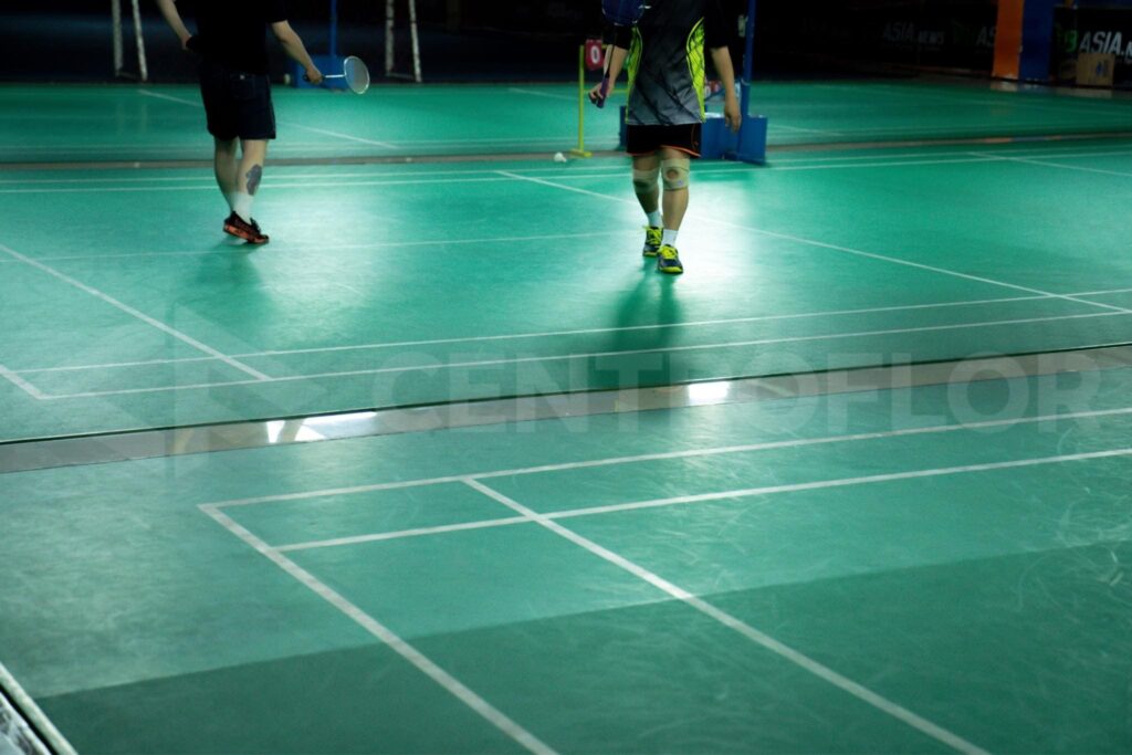 Karpet Badminton hijau (2)