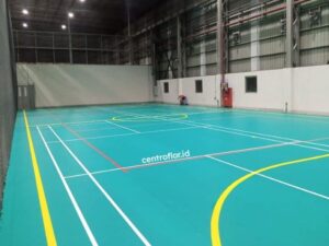 Karpet vinyl lapangan voli serba guna