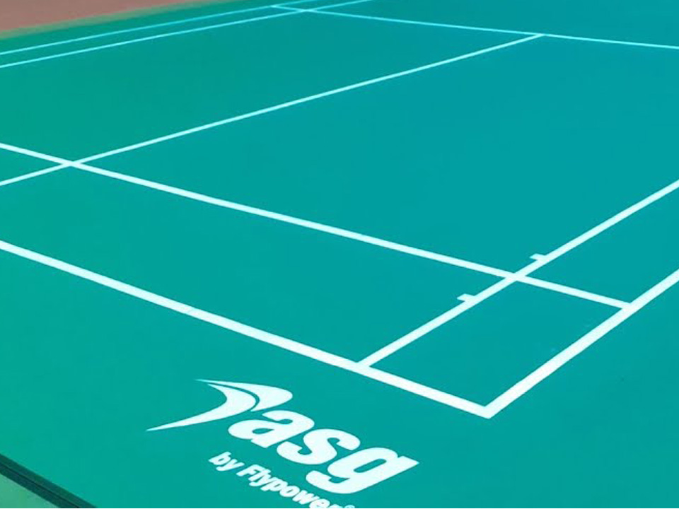 Karpet Badminton Flypower