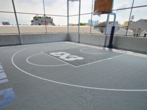 Lantai Interlock Lapangan Basket