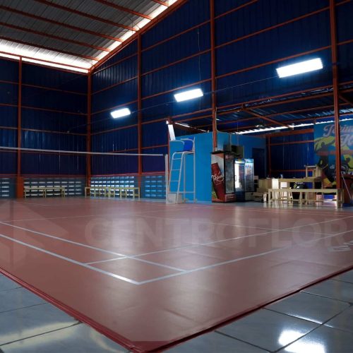 Karpet Badminton Jakarta Orange