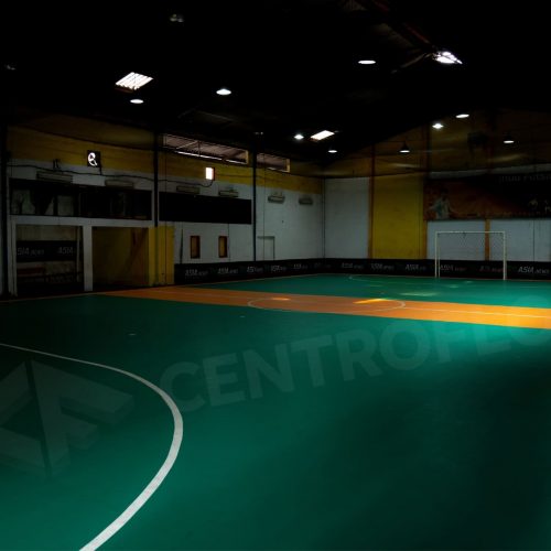 Karpet lapangan futsal hijau