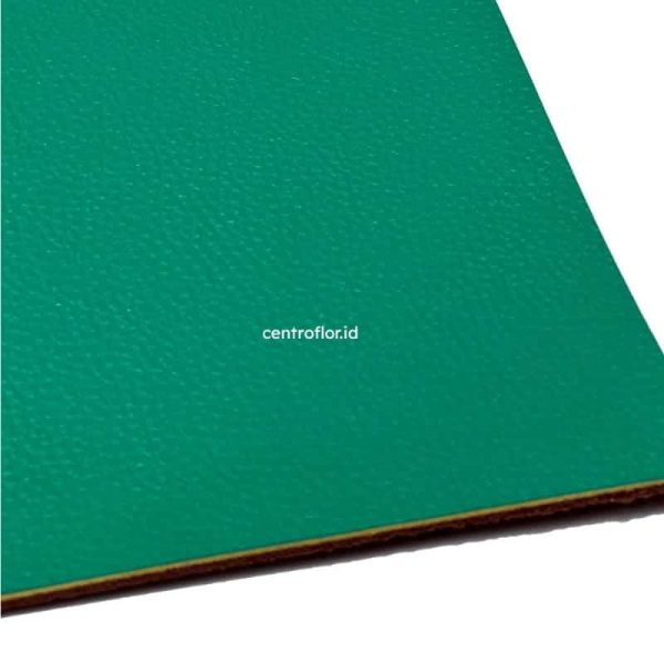 Lapisan Lantai Vinyl CF Litchi hijau